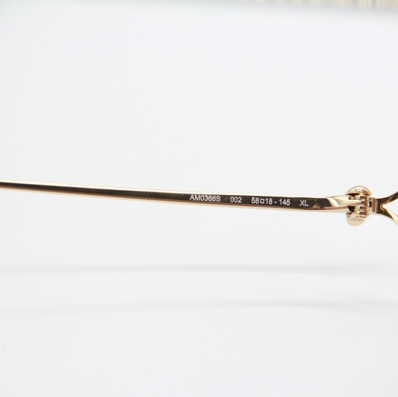 NEW ALEXANDER MCQUEEN AM0366S  002 UNISEX SUNGLASSES ALEXANDER MCQUEEN AM0366S - Picture 10 of 12